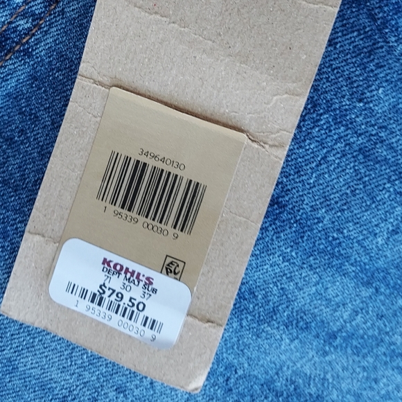 LEVI’S Wedgie Straight Denim Jeans 27 Button Fly Medium Wash High Rise - Picture 10 of 14